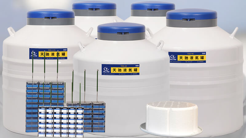 貯存型液氮罐蓋塞結霜是正常的嗎